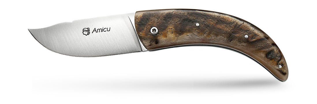 Couteau Corse Amicu Corne de Bélier