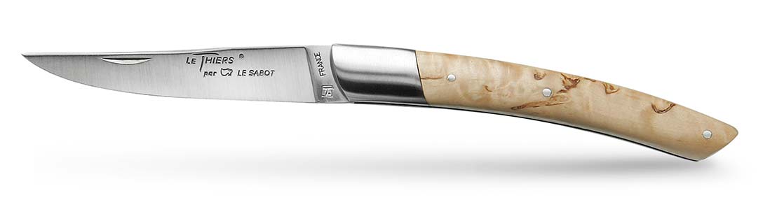 couteau Le Thiers Bouleau de Finlande 1 Mitre