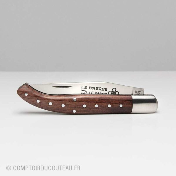 couteau basque bois de violette clouage rosette