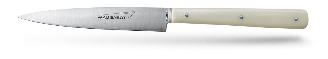 couteau de table sakura blanc-cassé haut de gamme fabriqué à Thiers