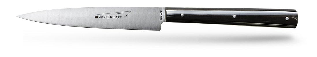 couteau de table sakura NOIR haut de gamme fabriqué à Thiers