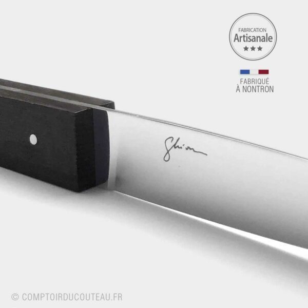 coffret couteaux table design Nontron ébène c. ghion