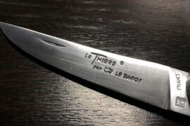 comment reconnaitre un vrai couteau Le Thiers d'un faux