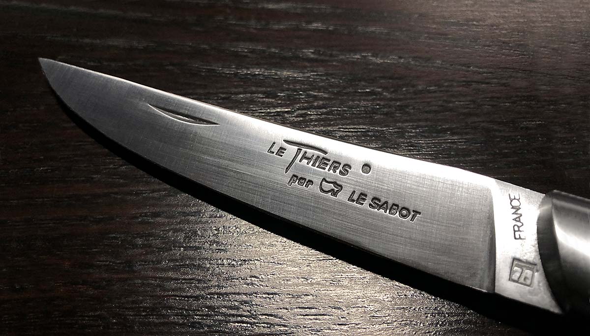Comment reconnaître un vrai couteau Le Thiers® • Comptoir du Couteau