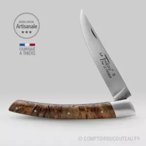 couteau le Thiers bois érable stabilise