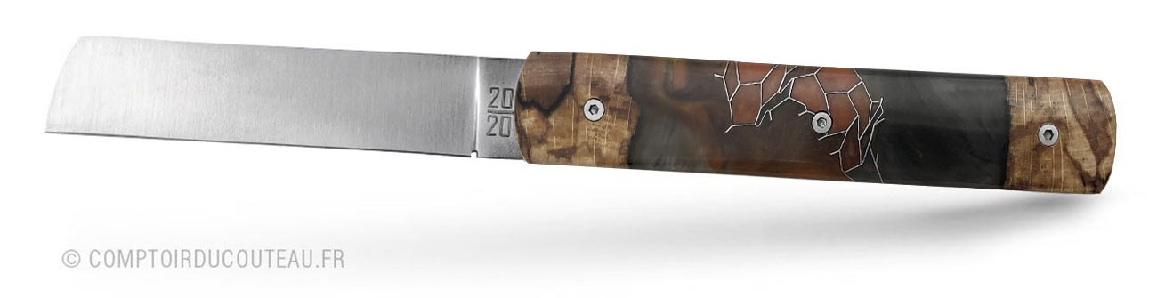 couteau 20/20 serie limite bois de hêtre