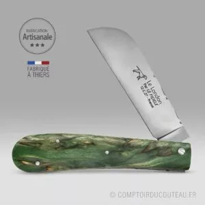 COUTEAU LE LONDON ORIGINAL BOULEAU VERT