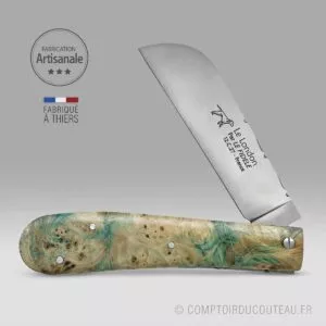 COUTEAU LE LONDON ORIGINAL frêne VERT