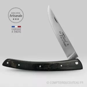 couteau Le Thiers Le Fidèle corne de buffle guilloché