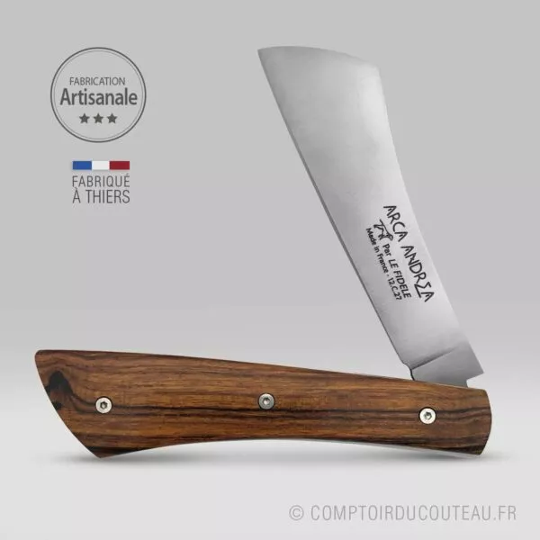couteau arca andrea manche en bois de fer