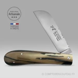 couteau London mammouth résine noire