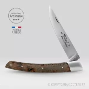 couteau le Thiers bois érable stabilise
