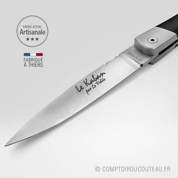 Couteau de Poche le Kaban® Ebène avec Tire-Bouchon – Image 4