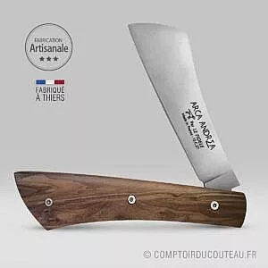 couteau arca andrea manche noyer ouvert