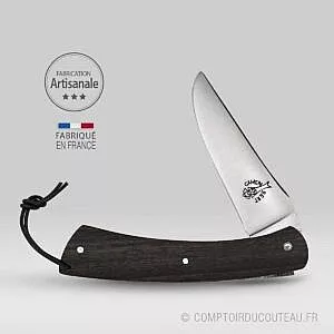 couteau camembert manche ebène ouvert