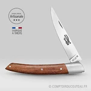 couteau Le Thiers 12 cm 1 mitre bois palissandre par BJB pas cher ouvert