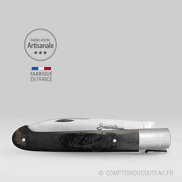 couteau le sauveterre manche corne de buffle fermé