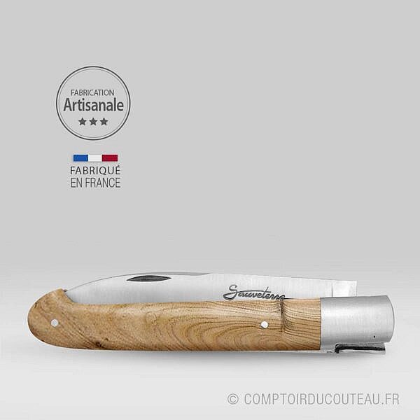 couteau le sauveterre manche genévrier fermé