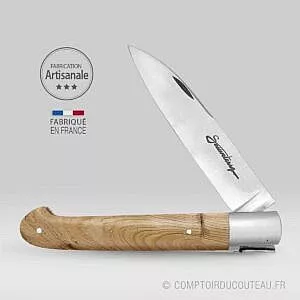 couteau le sauveterre manche genévrier ouvert