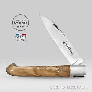 couteau le sauveterre mache olivier ouvert