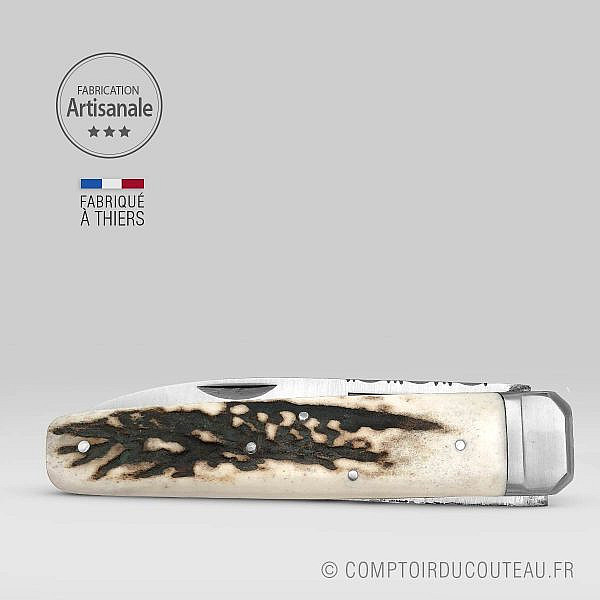 Couteau de chasse Hallali Bois de Cerf 14 cm - Douris Chastel – Image 3