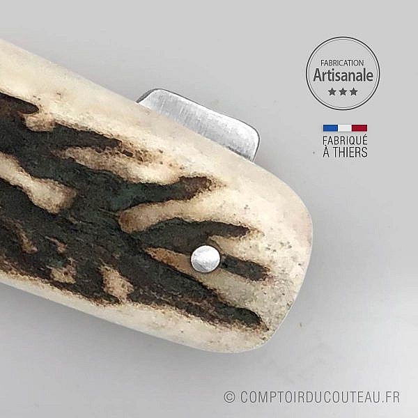 Couteau de chasse Hallali Bois de Cerf 14 cm - Douris Chastel – Image 2
