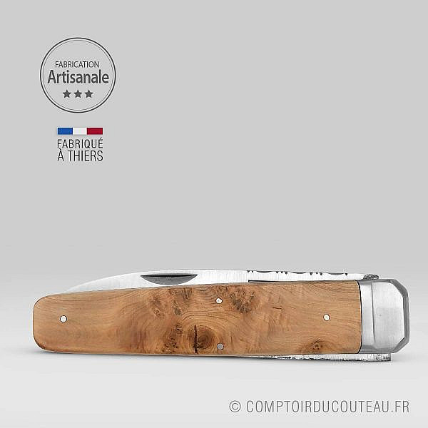 couteau chasse hallali doris chastel genevrier 14 cm fermé