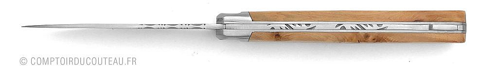 couteau de chasse grande taille 14cm hallali douris chastel
