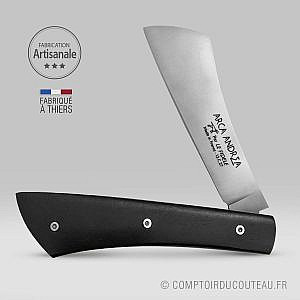 couteau pliant arca andrea manche ébène ouvert