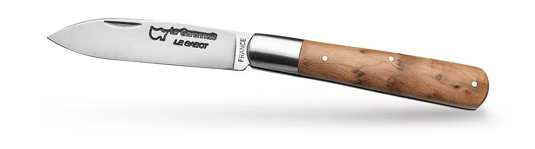 couteau garonnais bois loupe de genévrier