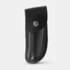 etui en cuir noir pour couteau baribal ou amicu
