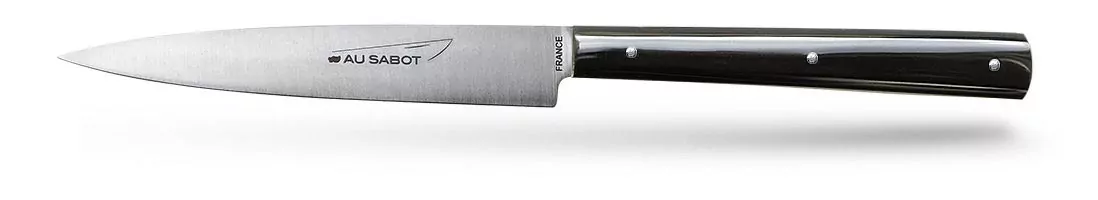 couteau de table sakura NOIR haut de gamme fabriqué à Thiers