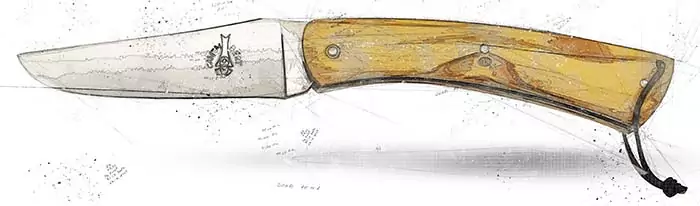couteau le camembert