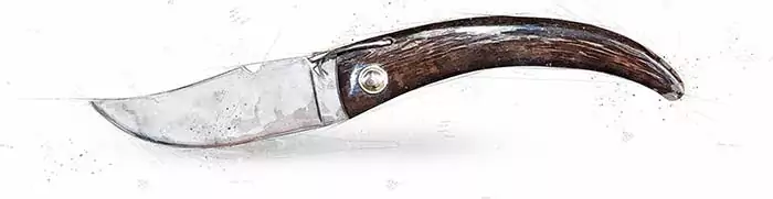 couteau curniciulu