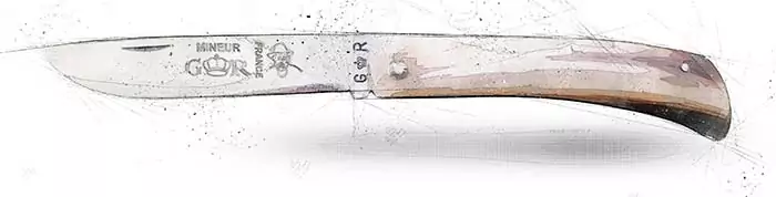 couteau le mineur