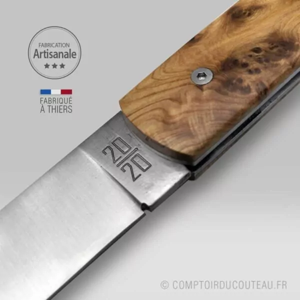 Couteau le 20/20® Manche Bois de Genévrier – Image 2