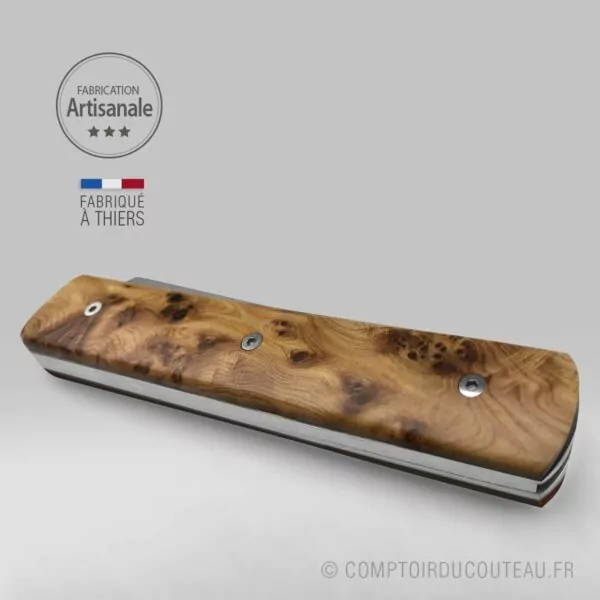 couteau le 20/20 par le fidèle bois de genévrier