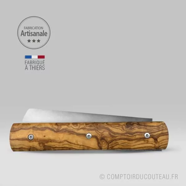couteau le 20/20 par le fidèle manche olivier