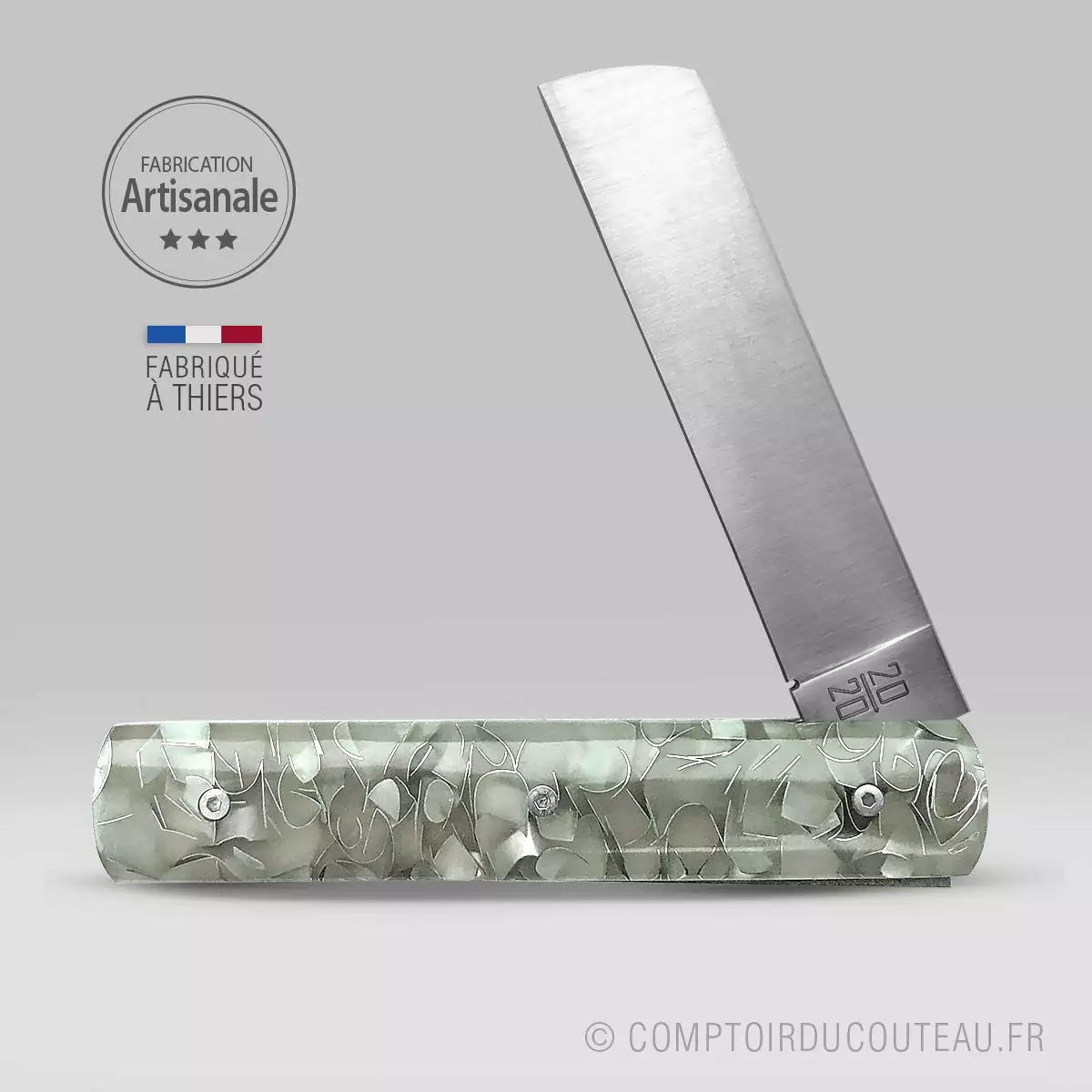couteau 20/20 manche spark phosphorescent