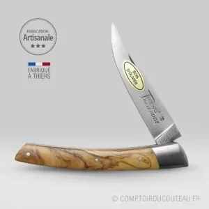 couteau le Thiers bois olivier