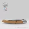 couteau le thiers bois d'ébène guilloché main