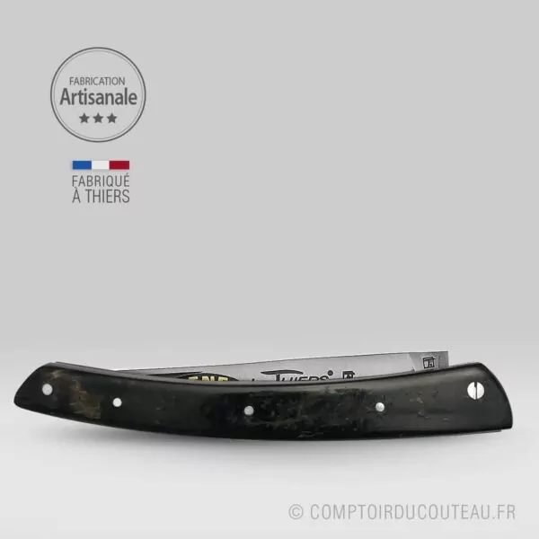 couteau Le Thiers Le Fidèle corne de buffle guilloché