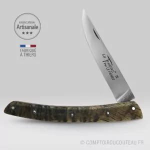couteau Le Thiers Le Fidèle corne de bélier guilloché