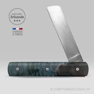 couteau le 20/20 manche marronnier stabilisé le fidèle