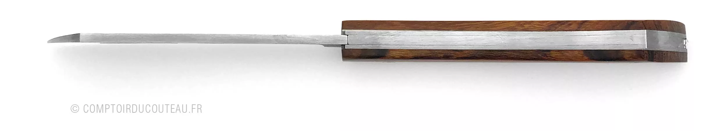 couteau arca andrea bois de fer vue dessus