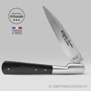 couteau corse vendetta manche en bois ebene