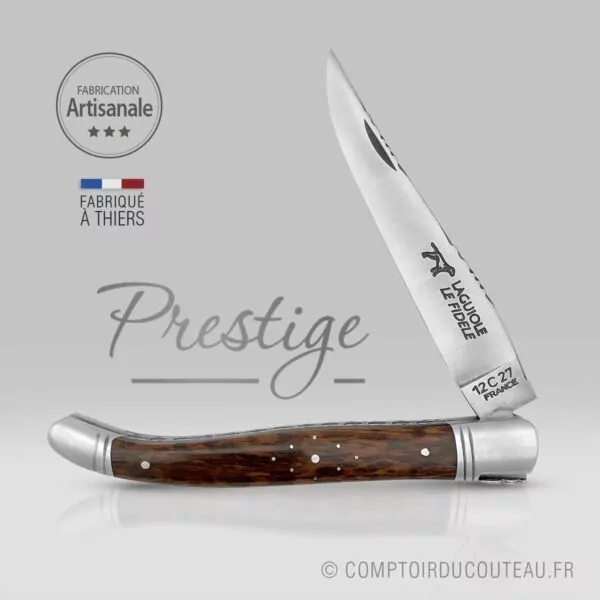 couteau laguiole prestige bois amourette