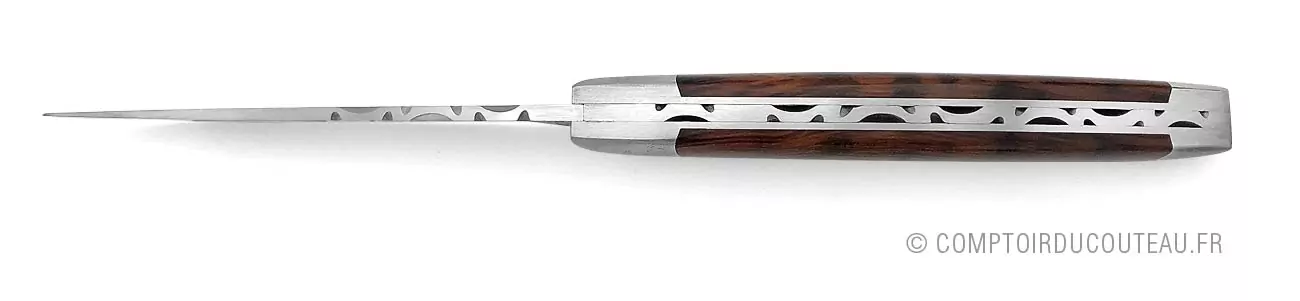 couteau le thiers manche en bois amourette