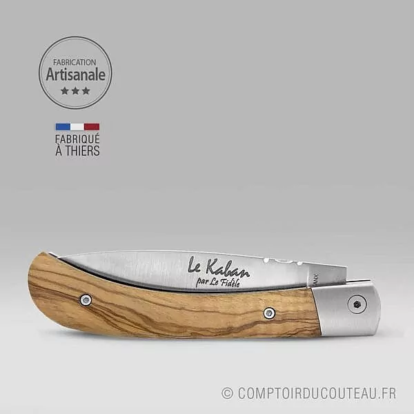 Couteau le Kaban® Manche en Olivier – Image 2