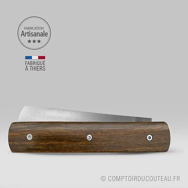couteau le 20/20 manche gaiac par le fidèle ferme